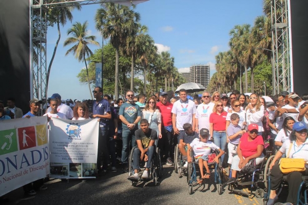 Alcaldía del Distrito Nacional y organizaciones se unen en el Malecón por la Inclusión